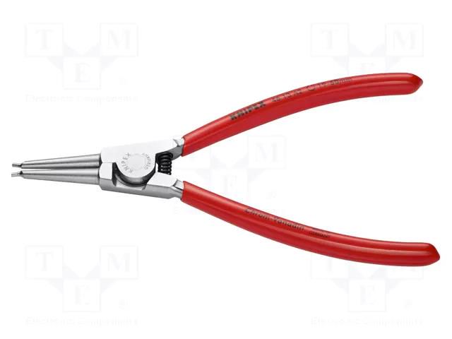 Pliers; for circlip; external; 19÷60mm; Pliers len: 180mm KNIPEX KNP.4613A2