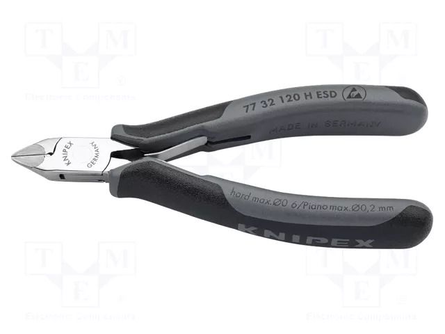 Pliers; side,cutting,precision; 120mm KNIPEX KNP.7732120HESD