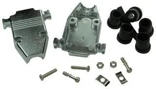 D SUB COVER, SIZE DA, ZINC ALLOY SPC15387