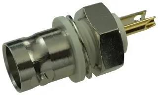 RF/COAXIAL, BNC BULKHEAD JACK STR 50 OHM CRIMP SPC15466