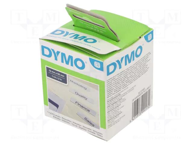 Label; 50mm; 12mm; white DYMO DYMO.S0722460