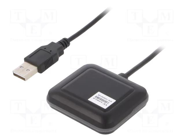 Module: GPS/QZSS; ±2.5m; GPS; -161dBm; 3÷5.5VDC; 9.6kbps; 4Hz; USB YIC GU-903MGG