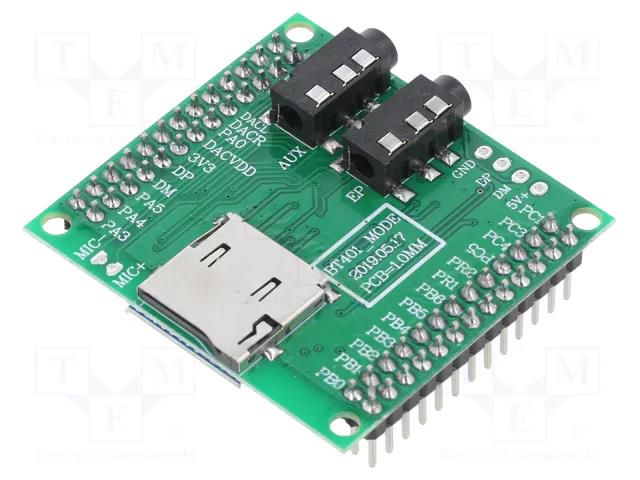 Module: Bluetooth; Bluetooth V5.0 & BLE,shield; 3.3÷5VDC; UART DFROBOT DF-DFR0782