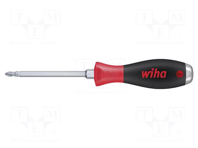 Screwdriver; Phillips; for impact,assisted with a key; PH2 WIHA WIHA.03238