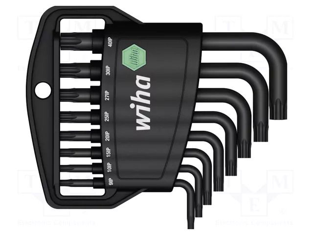 Wrench: Torx®-set; PLUS; 9IP,10IP,15IP,20IP,25IP,27IP,30IP,40IP WIHA WIHA.36459