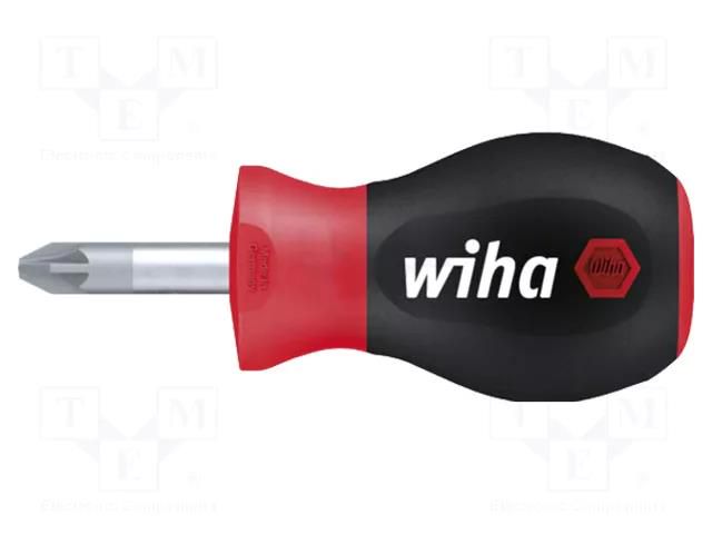 Screwdriver; Pozidriv®; PZ3; Stubby SoftFinish® WIHA WIHA.26973