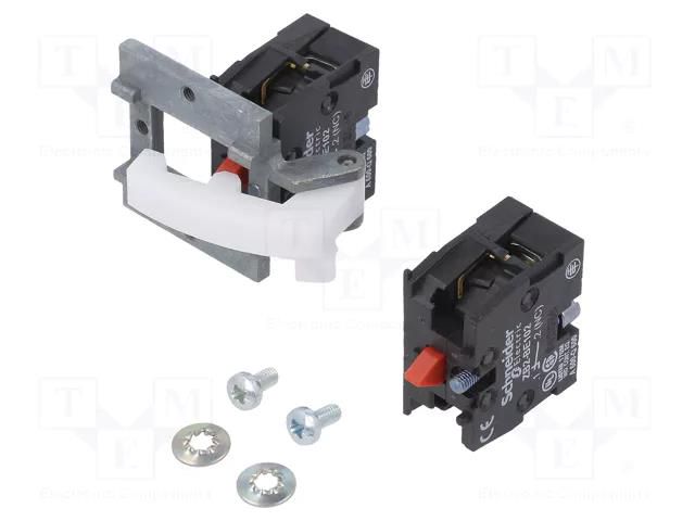 Contact block; Harmony XAC; NC + NC; -25÷70°C; control cassette SCHNEIDER ELECTRIC XACS104
