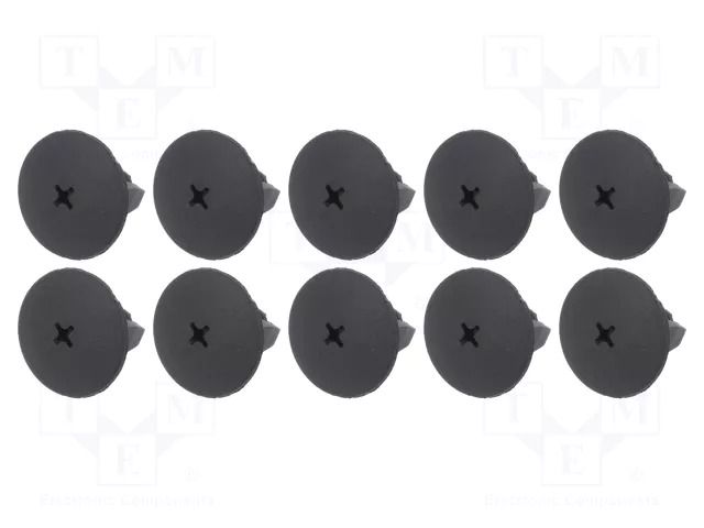 Trim clip; 10pcs; VW,Škoda; OEM: 1H0819055C ROMIX RX-10915