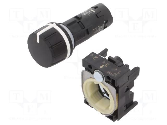 Potentiometer; 22mm; -25÷70°C; Ø22mm; IP67; 10kΩ; SIRIUS ACT SIEMENS 3SU1200-2PS10-1AA0
