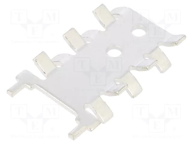 Heatsink: extruded; flat; TO220; silver; L: 31.8mm; W: 22.2mm; copper Advanced Thermal Solutions ATS-PCB1059
