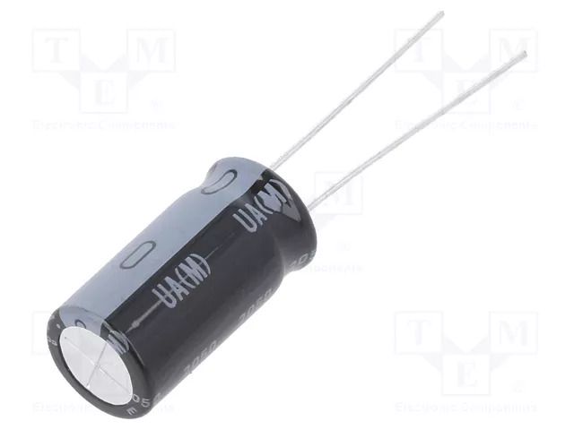 Supercapacitor; THT; 4F; 2.7VDC; ±20%; Body dim: Ø10x20mm; 100mΩ NICHICON JUAT1405MPD