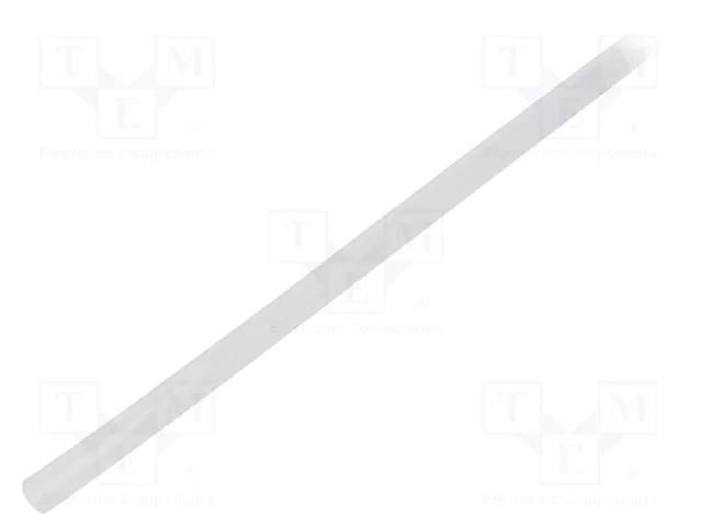 Heat shrink sleeve; glueless; 2: 1; 3.2mm; L: 1m; transparent TASKER GTM3216TR