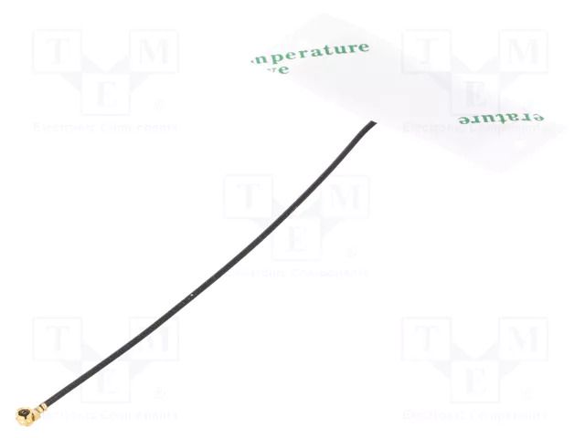 Antenna; BEIDOU,GNSS,GPS; 0.9dBi,1dBi,1.37dBi; for ribbon cable MOLEX 2065600100