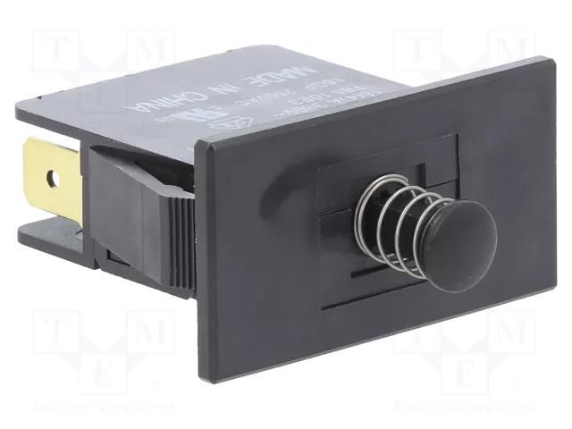 Switch: door; Pos: 2; SPST-NC; 16A/250VAC; Switch.method: ON-(OFF) OMRON Electronic Components D2D-1102