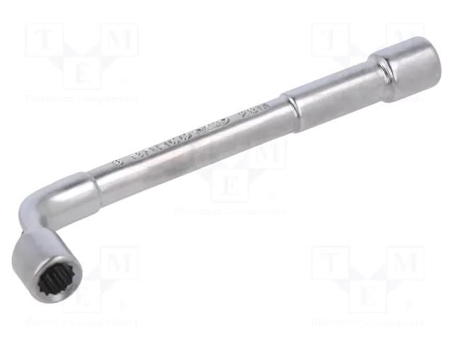 Wrench; L-type,socket spanner; 6mm,HEX 6mm; tool steel; L: 95mm BAHCO SA.28M-6