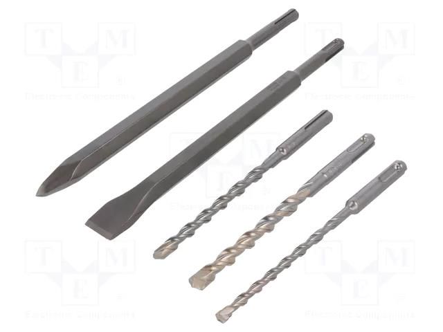Drill set; for concrete; Kind of holder: SDS-Plus®; 6mm,8mm,10mm METABO MTB.630477000