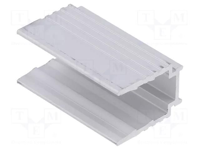 Holder; aluminium FOSE NL1023-U