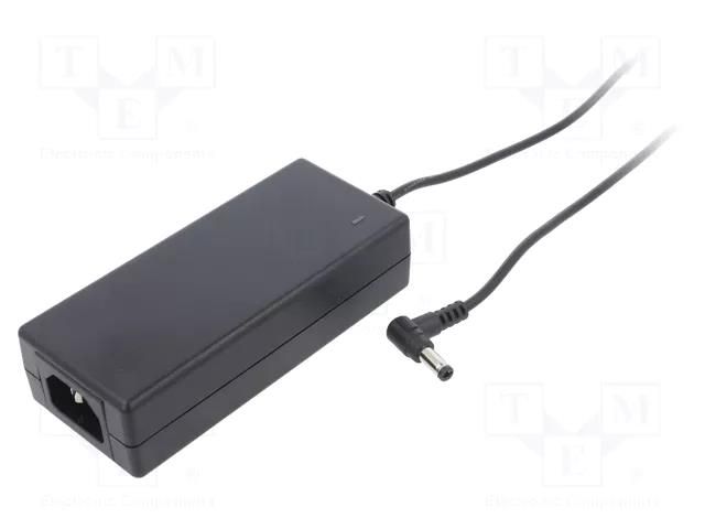 Power supply: switching; 12VDC; 5.8A; Out: 5,5/2,5; 70W; 80÷264VAC CINCON TR70MA120-02E02