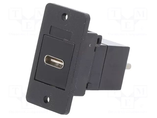 Coupler; USB C socket-front,USB C plug-back; Slim; USB C; 29mm CLIFF CP30611X