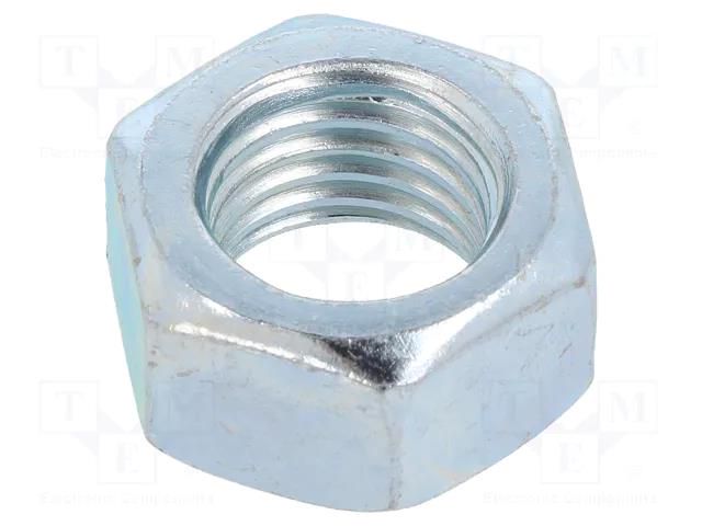Nut; M24; Plating: zinc; for levelling elements; steel; DIN 934 ELESA+GANTER NT-M24