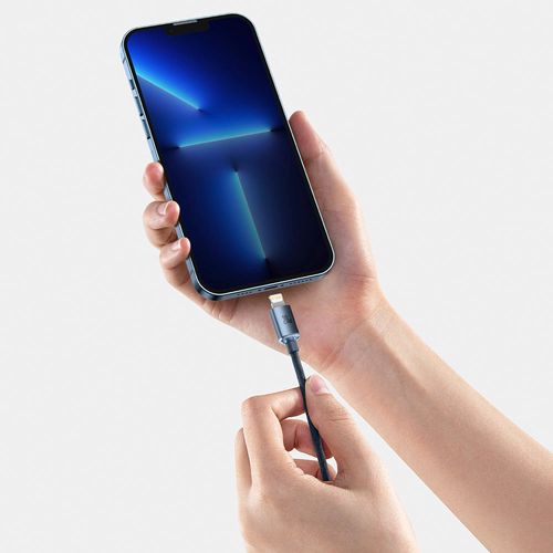 Baseus CAJY000301 Lightning - USB-C PD QC cable 20W 480Mb/s 2m - black, Baseus 6932172602772 6932172602772
