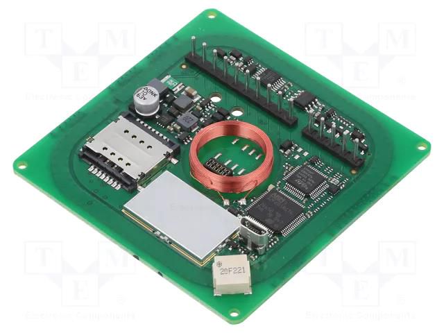 RFID reader; 9÷30V; GPIO,RS485,USB,WIEGAND; antenna; Range: 100mm ELATEC T4WQ-F1F26-P
