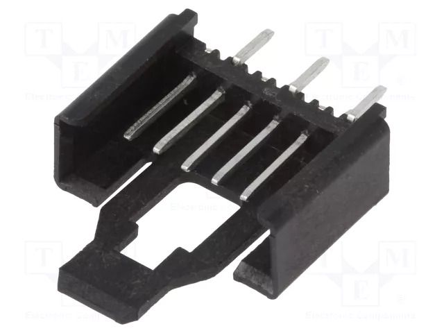 Connector: wire-board; socket; male; PIN: 6; Minimodul; 5A; 160VAC LUMBERG 2.5MSFQ06