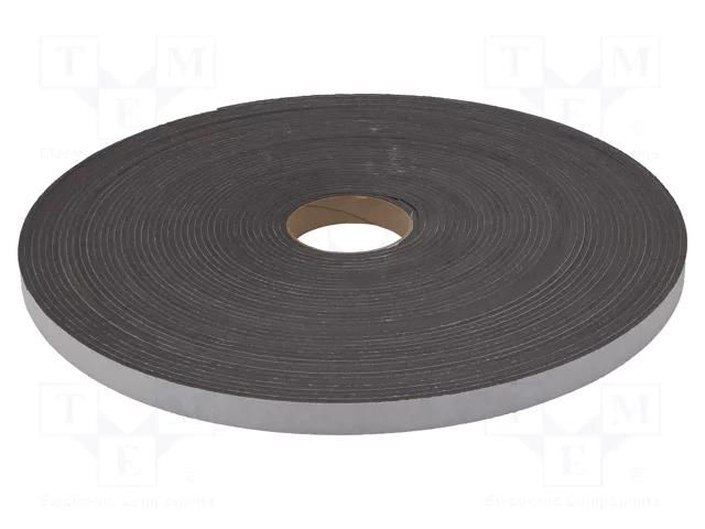 Tape: sealing; W: 20mm; L: 30m; Thk: 4mm; grey; caoutchouc hot-melt INTRA PS-3301-4/20/30