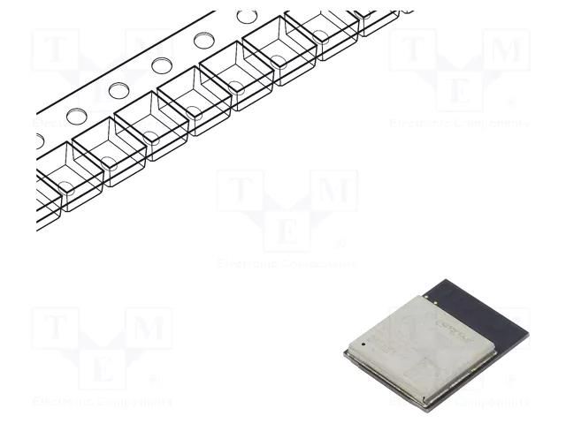 Module: IoT; WiFi; PCB; ADC,DAC,GPIO,I2C,I2S,PWM,SDIO,SPI,UART ESPRESSIF ESP32S2-MINI-1