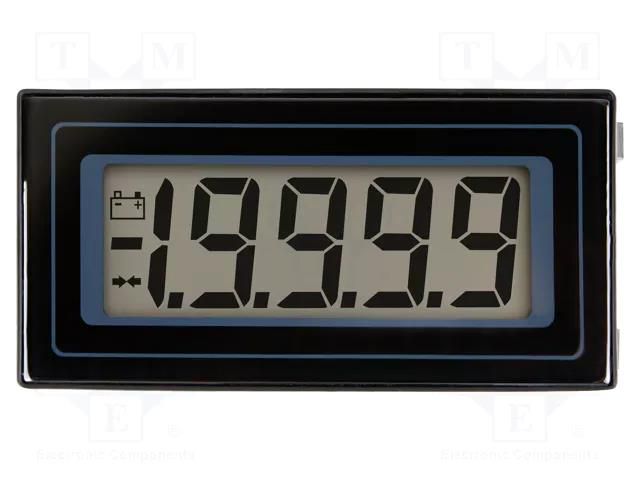 Voltmeter; digital,mounting; 0÷200mV,0÷2V; on panel; LED; 6÷14VDC LASCAR DPM160