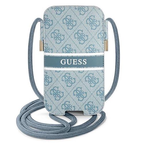 Guess Handbag GUPHL4GDBL 6.7" blue/blue hardcase 4G Stripe, Guess 3666339031732 3666339031732