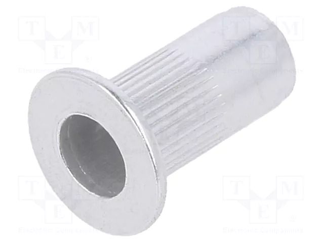 Rivet nuts; M3; aluminium; Ømount.hole: 5mm; L: 11mm; 20pcs. BETA 1742R-AL-M3