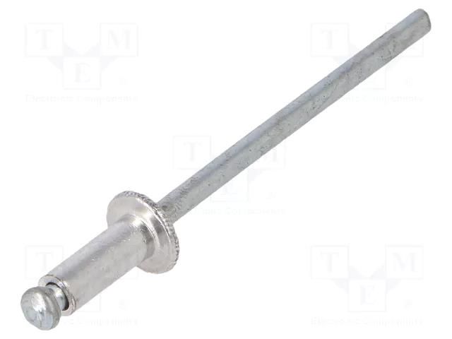 Rivet; aluminium; Rivet diam: 3.2mm; L.rivet: 8mm; 500pcs. BETA 1741RV-3.2K