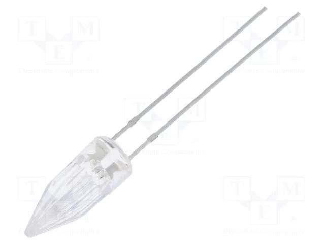 LED; red; 5mm; candle light effect; 750÷1120mcd; 100°; 2.5÷5VDC OPTOSUPPLY OSR5MK58A1B
