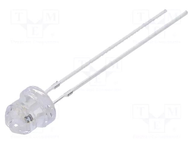LED; blue; 4.85mm; blinking; 500÷750mcd; 3÷5VDC; 20mA; No.of term: 2 OPTOSUPPLY OSB5SSEDD1A-1.8HZ