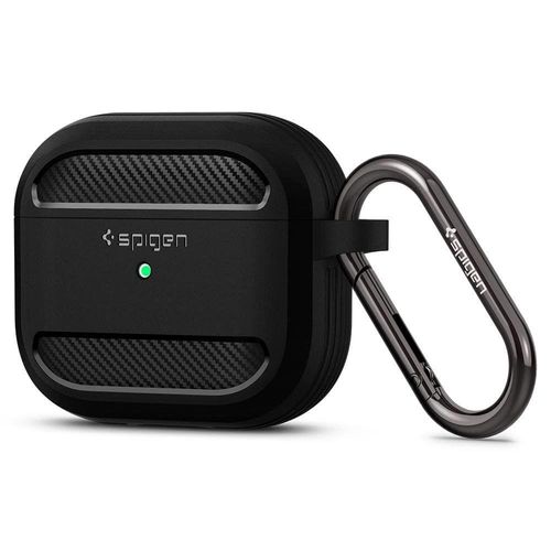 Spigen Rugged Armor Case for Apple AirPods 3 - Matte Black, Spigen 8809710758605 8809710758605