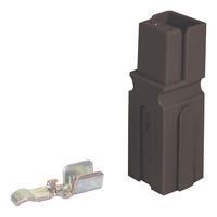PLUG/RCPT HOUSING, 1POS, BLACK 1345G6