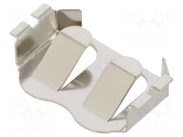 Clip; BR1216,BR1225,CR1216,CR1225; SMT; 3.6mm; bulk LINX TECHNOLOGIES BAT-HLD-012-SMT