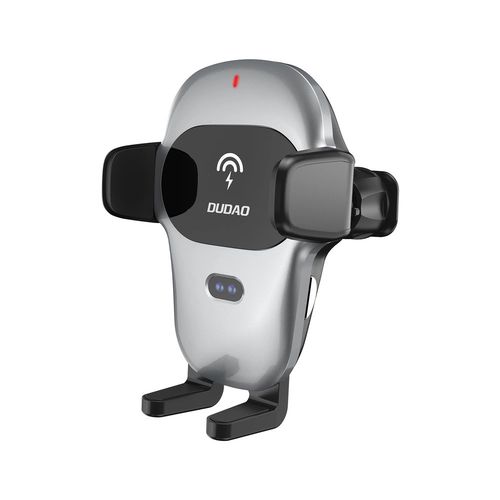 Dudao Automatic Car Holder with Built-in Qi 15W Wireless Charger Gray (F20xs), Dudao 6973687243487 6973687243487