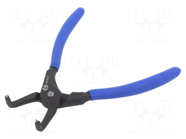 Pliers; for circlip; internal; 19÷60mm; Pliers len: 175mm; angular KING TONY KT-66HB-07