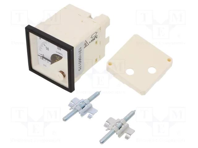 Voltmeter; on panel; VAC: 0÷100V; Class: 1.5; True RMS; 40÷72Hz LUMEL EA16N-E61100000A0