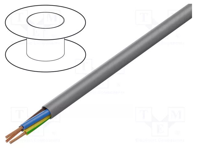 Wire; JB-750 HMH; 3G1.5mm2; unshielded; 450V,750V; Cu; stranded HELUKABEL JB750-HMH-3G1.5
