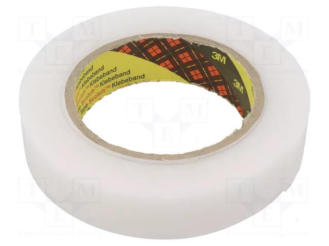 Tape: sealing; W: 25mm; L: 5.5m; Thk: 1mm; natural (transparent) 3M 3M-4411N-25-5.5