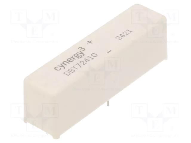 Relay: reed switch; SPST-NC; Ucoil: 24VDC; 3A; max.7kVDC; max.7kVAC SENSATA / CYNERGY3 DBT72410