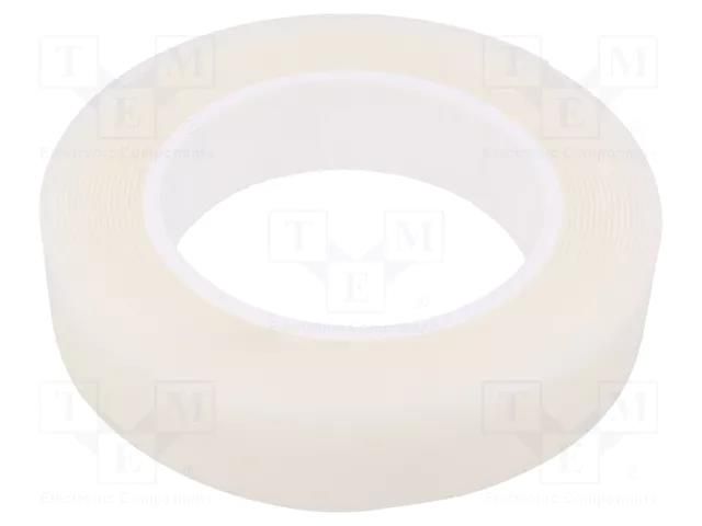 Tape: sealing; W: 50mm; L: 5.5m; Thk: 1mm; natural (transparent) AFTC AFTC-2510-50-5.5