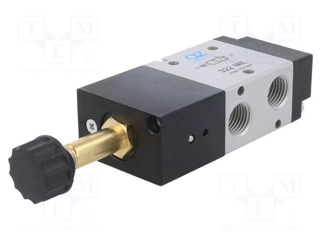 Electromagnetic valve; 2.5÷10bar; 3/2 NC; Thread: G 1/4"; 9mm PNEUMAT 322-ME