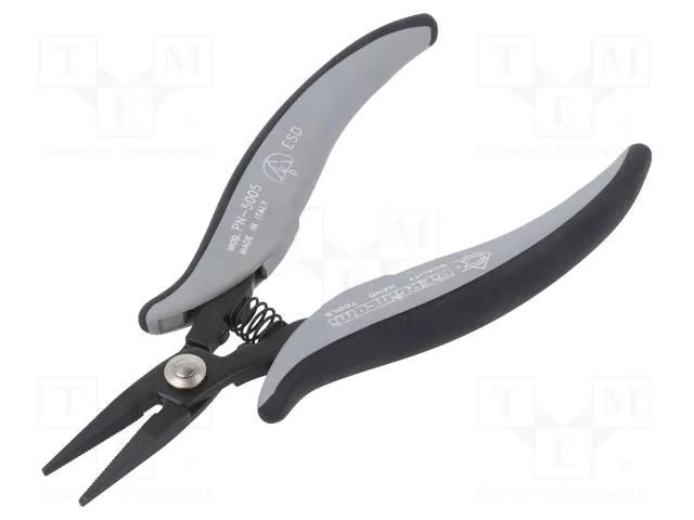 Pliers; gripping surfaces are laterally grooved,flat; ESD PIERGIACOMI PG-PN5005D