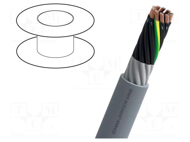 Wire; MOTIONLINE® ADVANCED; 3G1mm2; unshielded; 600V; Cu; stranded NEXANS F110003T100