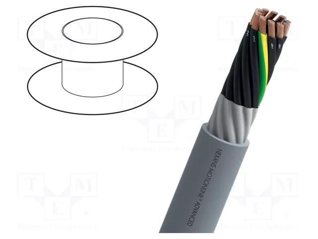 Wire; MOTIONLINE® ADVANCED; 7G1mm2; unshielded; 600V; Cu; stranded NEXANS F110007T100