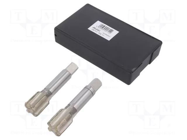 Tap; high speed steel grounded HSS-G; PG11; 80mm; 11mm; Thread: PG VÖLKEL VOLKEL-25711